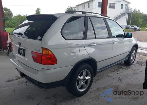 2003 BMW X5 3.0I z USA, uszkodzony, nr VIN 5UXFA53543LV86117
